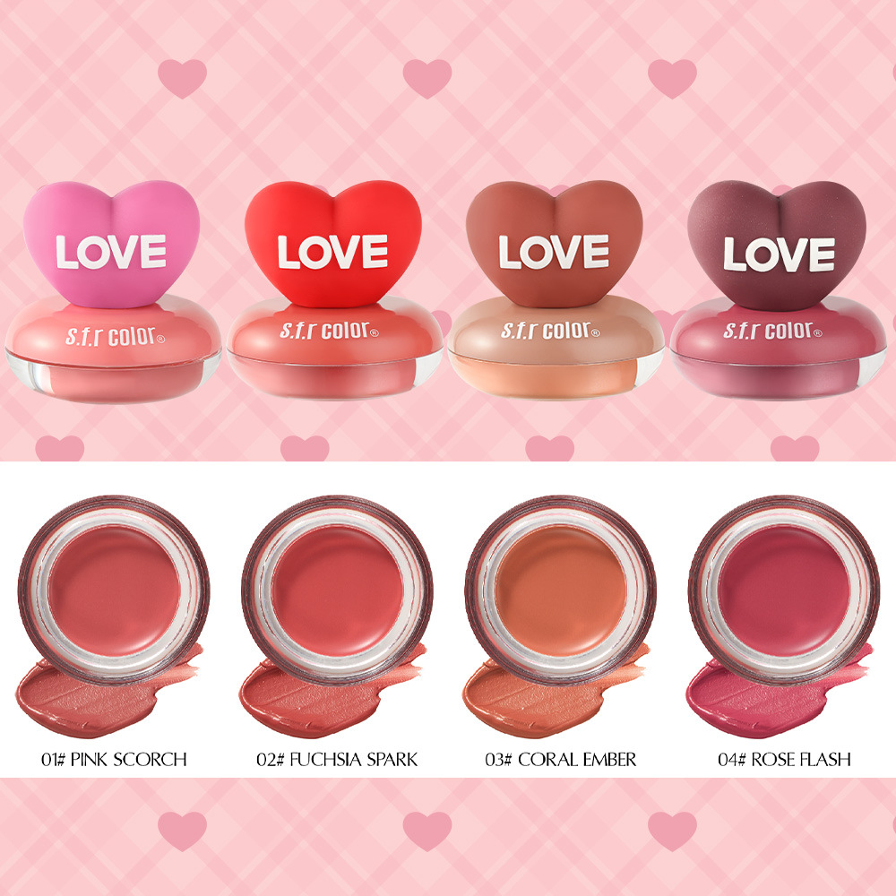 s.f.r color transfronterizo exclusivo para maquillaje de color, vitalidad y flexibilidad natural, lipstick rubber