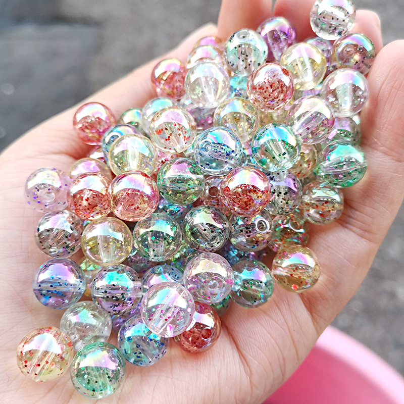 Acrylic glossy round beads