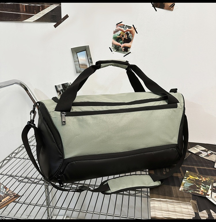 Diseño sentido de color a juego bolsa de fitness deportiva de pareja marca de moda bolso de mensajero portátil para hombre bolso de viaje de ocio de gran capacidad