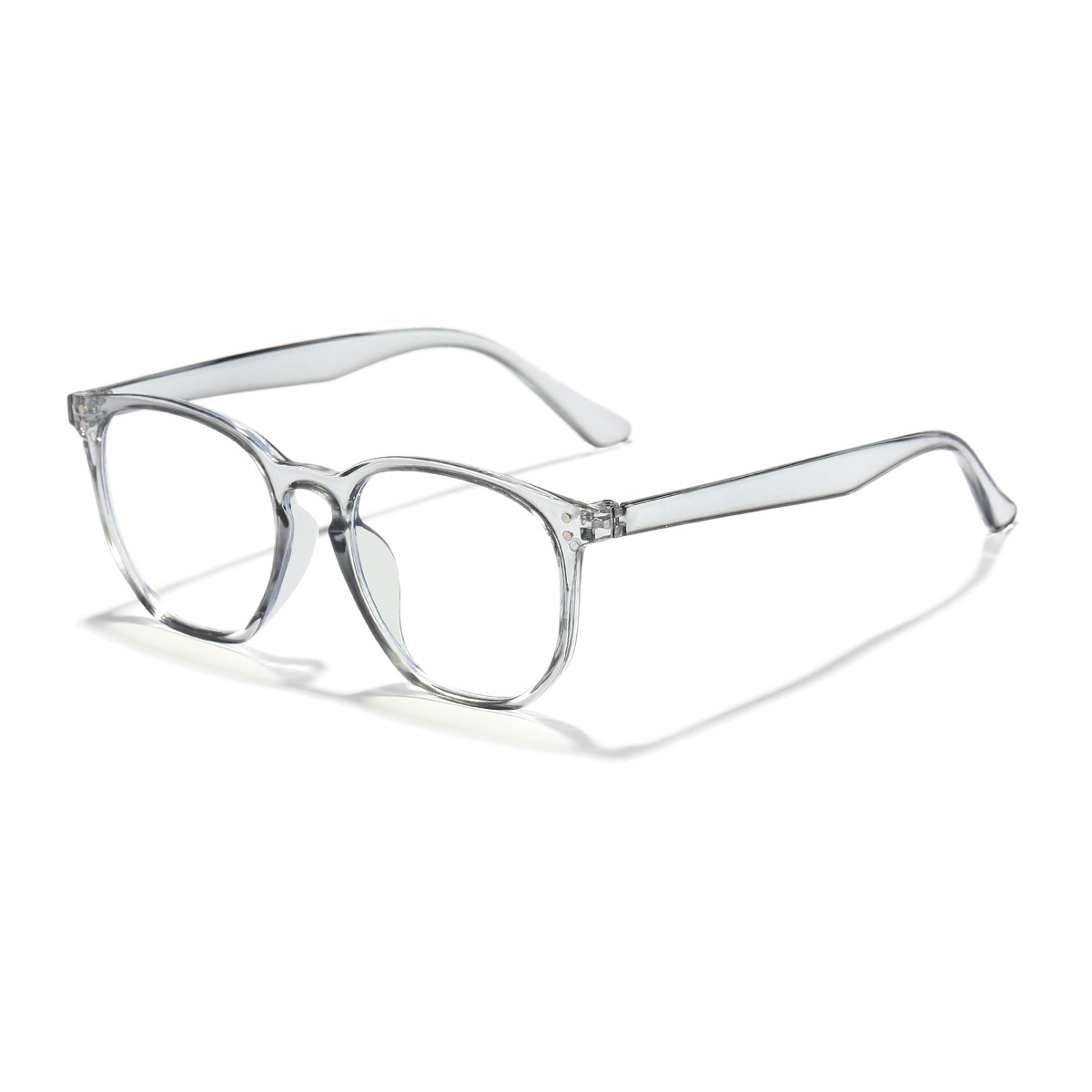 Nuevos hombres y mujeres gafas de luz anti-azul retro artístico gafas lisas macaron color a juego miopía marco gafas para estudiantes