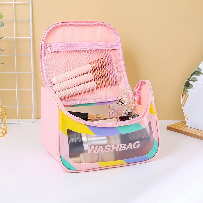 Handheld waterproof purse PVC, capacious storage system, travel bag