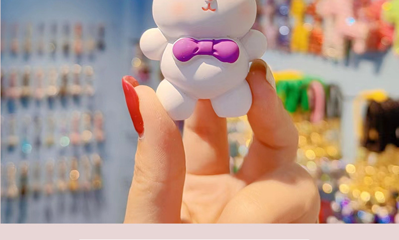 35g Weight Bag Pendant, Keychain Classification 1 Piece Quantity Casual, Street Occasion Resin Material Animal Pattern Unisex Gender Cartoon Style, Cute Style 1 Piece Cartoon Style Cute Animal Resin Unisex Bag Pendant Keychain 14