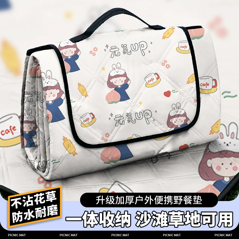 Коврик для пикника наружный влагостойкий коврик портативный открытый весенний тур коврик парк кемпинг ковер водонепроницаемый коврик для пикника пляжный коврик