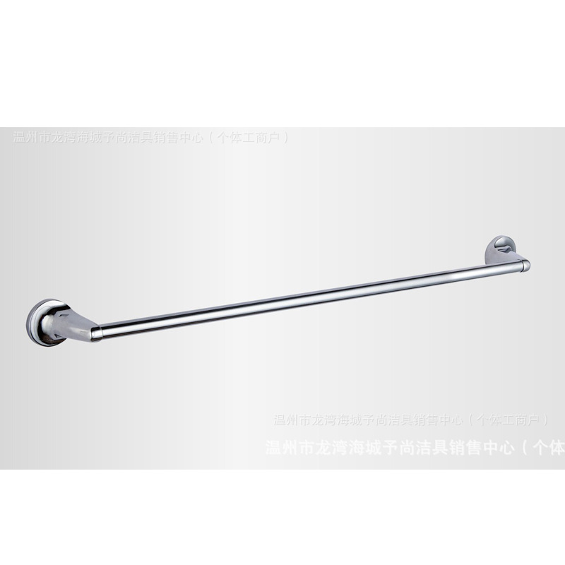 Toallas de aleación de zinc transfronterizas para el comercio exterior accesorios de baño conjunto de baño negro de seis piezas gancho de vestir barra única