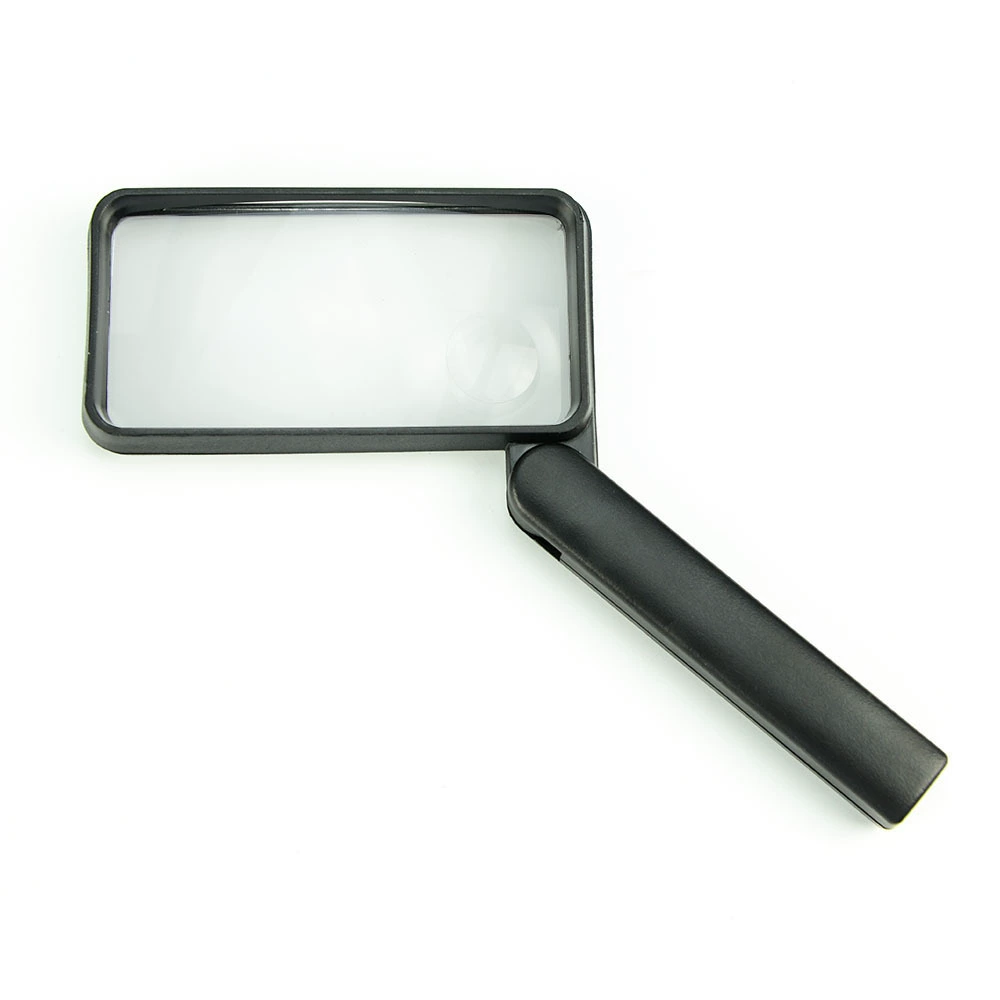 Производитель 2. 5x8x HD объектив Складной Прямоугольник MG84025 увеличительное стекло ручной завод оптом для пожилых людей и детей