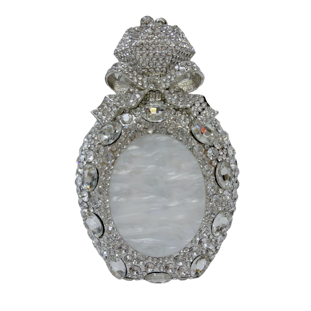 Новая Shell Diamond Dinner Bag Diamond Perfume Bottle Banquet Dress Hand Holding Women's Bag Shell stone bag