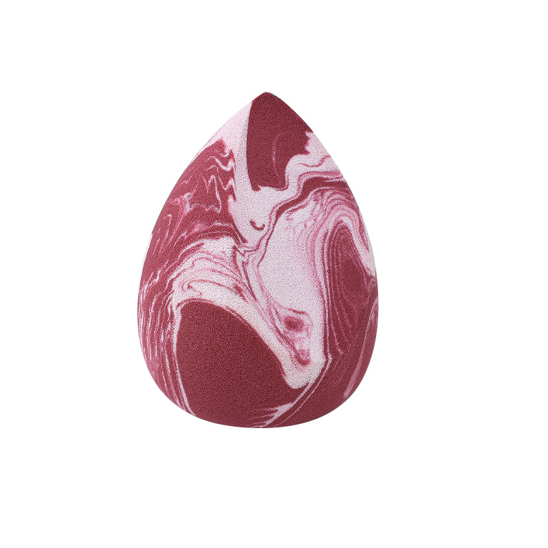 Maquillaje de belleza de color mixto, soplo de polvo de huevo, sin polvo, logotipo personalizado de fábrica, gota de agua sin látex, esponja de maquillaje en forma de calabaza, cojín de aire