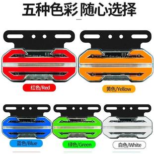 Large truck side lights 24v super bright new running water trailer led waist lights turn to reverse warning wide side lights