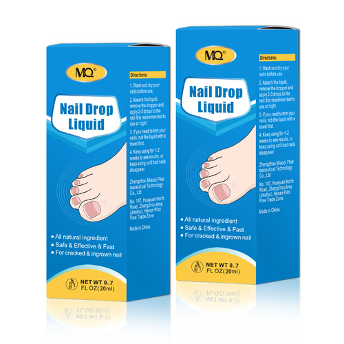 MQ Nail Drop Liquid 20ml box, cross-border supply, nail liquid, dropper liquid manufacturer dropshipping