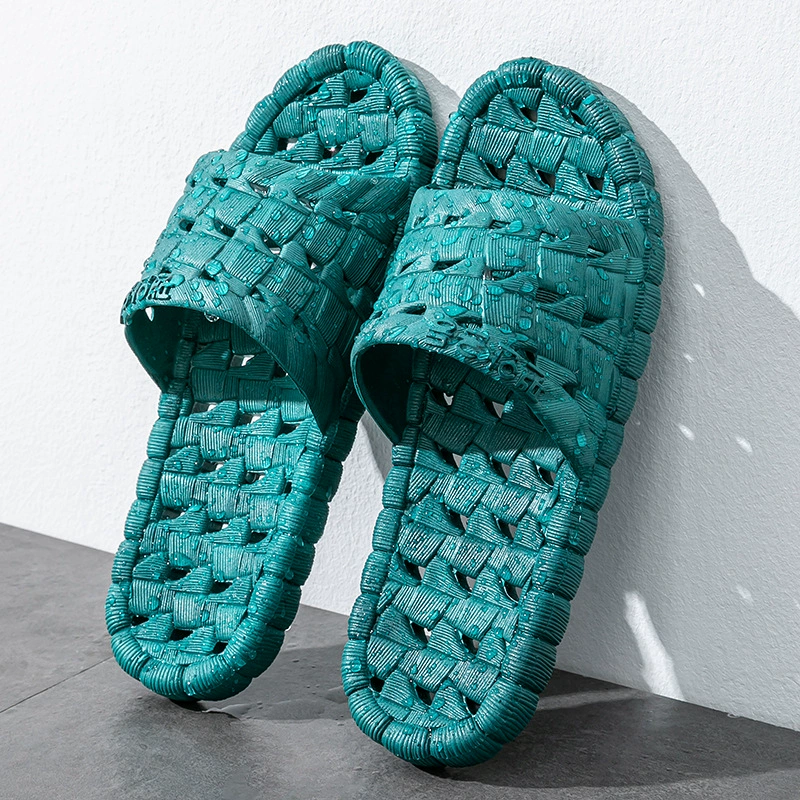 Тапочки для женской ванной комнаты, герметичные, износостойкие, для купания, для дома, всесезонного домашнего использования, пластиковые сандалии для пары в отеле, уличная одежда для мужчин