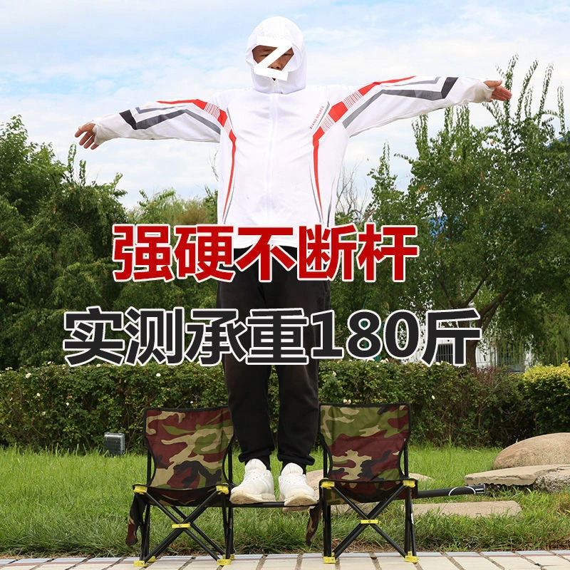 Telescopic folding fishing net for fishing