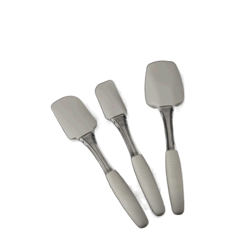 Nuevos productos del fabricante, raspador de silicona integrado, pastel resistente a altas temperaturas, espátula de crema, cuchara para mezclar mantequilla, herramienta para hornear