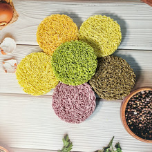 非油炸方便面菠菜面火锅麻辣烫面散装6斤早餐速食耐煮面