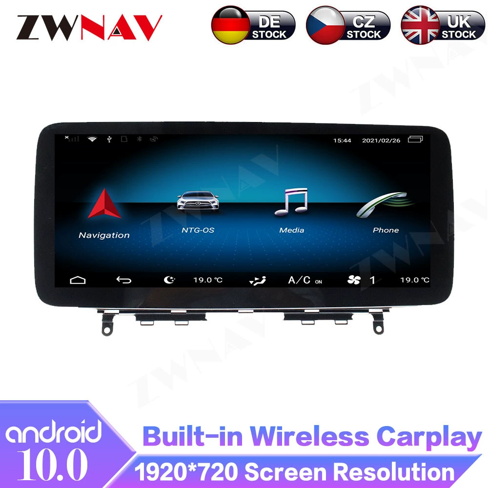 Источник для внешней торговли, подходит для Mercedes-Benz 12.3" экран Benz C 08-10 Android 10.0 автомобильная навигация большой экран GPS