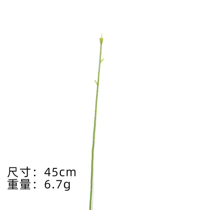 メーカー卸売プラスチックフラワーブランチアクセサリーウェディングドレスアップローズシミュレーションブランチドライフラワードライフラワー生産フラワーポール素材|undefined