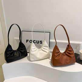 这个手提包女2025新款潮时尚单肩腋下女包时尚气质女士腋下小包包