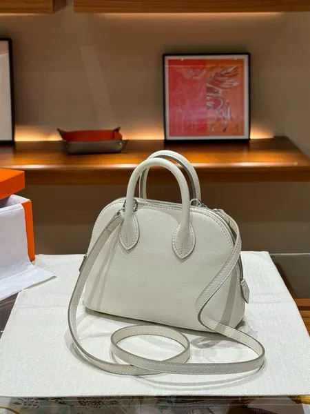 Milk white silver buckle (H16-18)