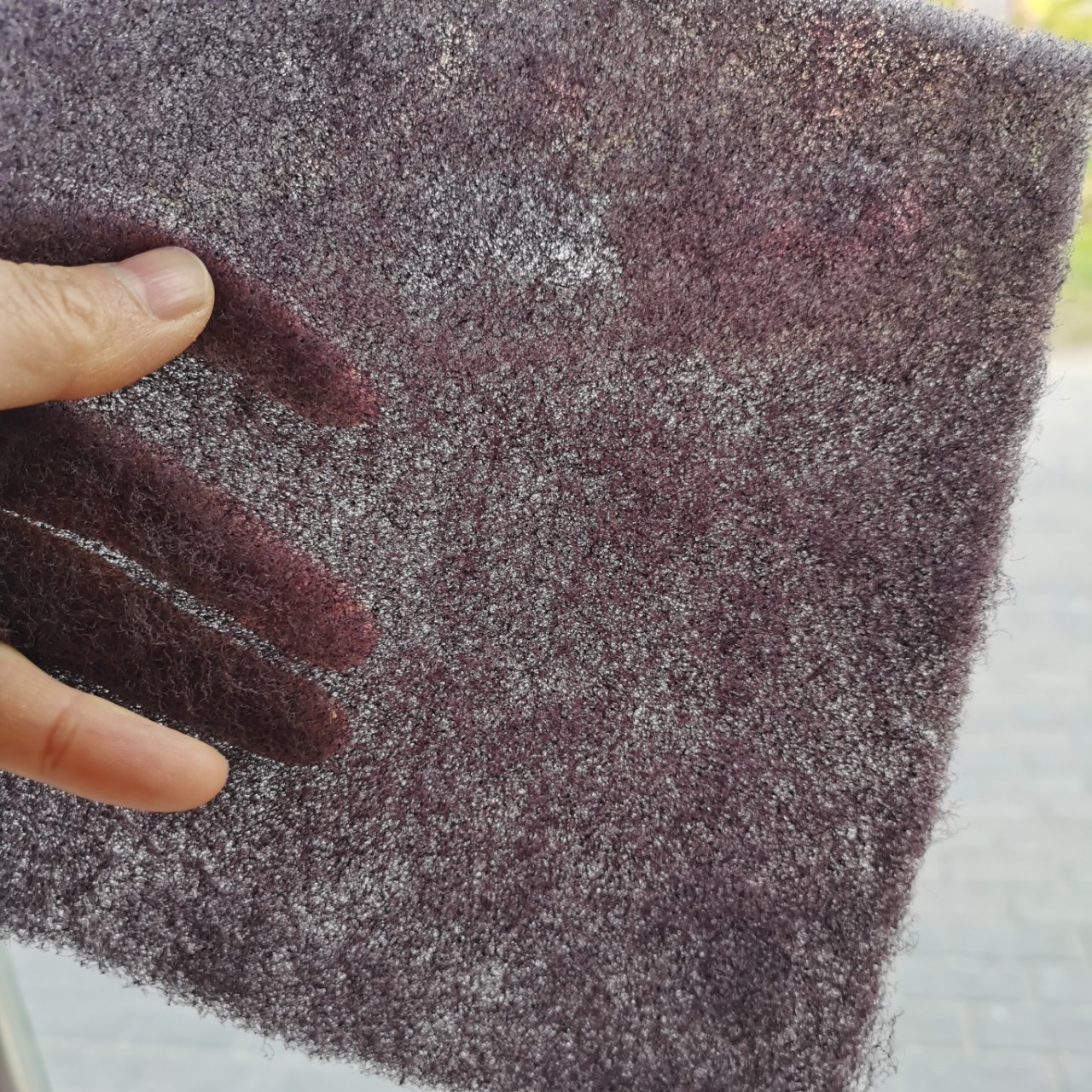 工业百洁布过滤网清洁手擦布防尘除锈菜瓜布尼龙不织布打磨片除锈