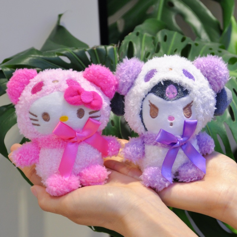 Kuromi Melody Cinnamon Dog Japanese Plush Toy Doll Sanrio Plushie Pendant Doll Wholesale