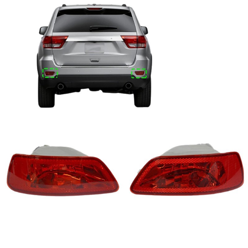 Aplicable a 2011 - 21 Jeep guía de luz de barra trasera gran Cherokee luz de niebla trasera 57010716A image 5