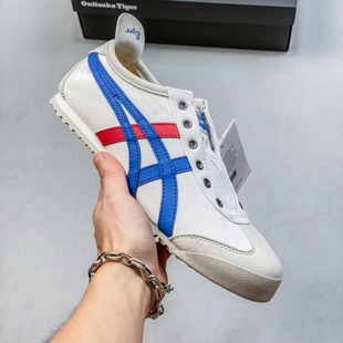 Putian Shoes Tiger Osamuka Tiger Shoes Summer Men's and Women's Onizuka Shoes Slip-on Canvas Skateboard Casual Shoes