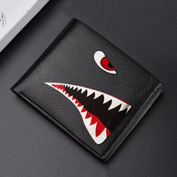 Wallet for Men, Short Style, Bi-Fold Change, 80% off Card Holder, Personalized, Creative, Fashionable, Versatile, Multi-Card Slot Wallet