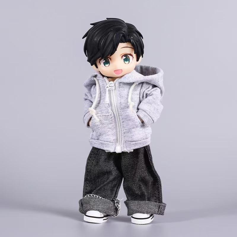 Ob11 Baby Clothes Zipper Jacket Asi 2.0 Sweatshirt Ymy Doll Clothes 12 Points Bjd Dot Little Naughty Gsc Baby Clothes