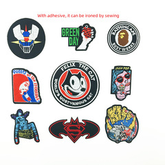Amazon AliExpress Variety of Badges Cartoon Fabric Patches Embroidered Stickers Creative DIY Wholesale