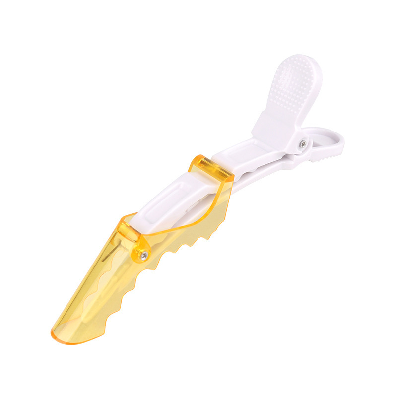 Pinzas de Cocodrilo para Cabello Transparente de Posicionamiento para Peluquería image 8