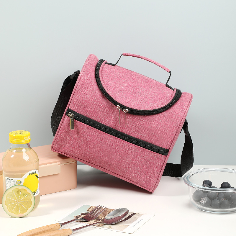 Bolsa de almuerzo portátil simple, bolsa de aislamiento de gran capacidad, bolsas de hielo para picnic, bolsas de almuerzo para llevar al trabajo y la escuela, explosivos transfronterizos.