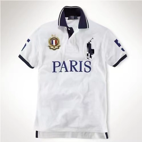 Summer Polo Shirt, Embroidered Short-Sleeve, Plus Sizes S–XXL, Leisure Casual