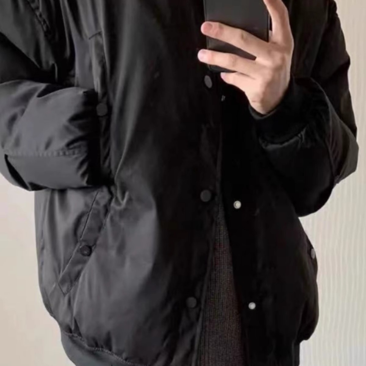 국경 간 대외 무역 겨울 새로운 일본 트렌디 하이 스트리트 야구 칼라 코튼 패딩 재킷 남자 트렌디 브랜드 아메리칸 코튼 패딩 재킷 커플