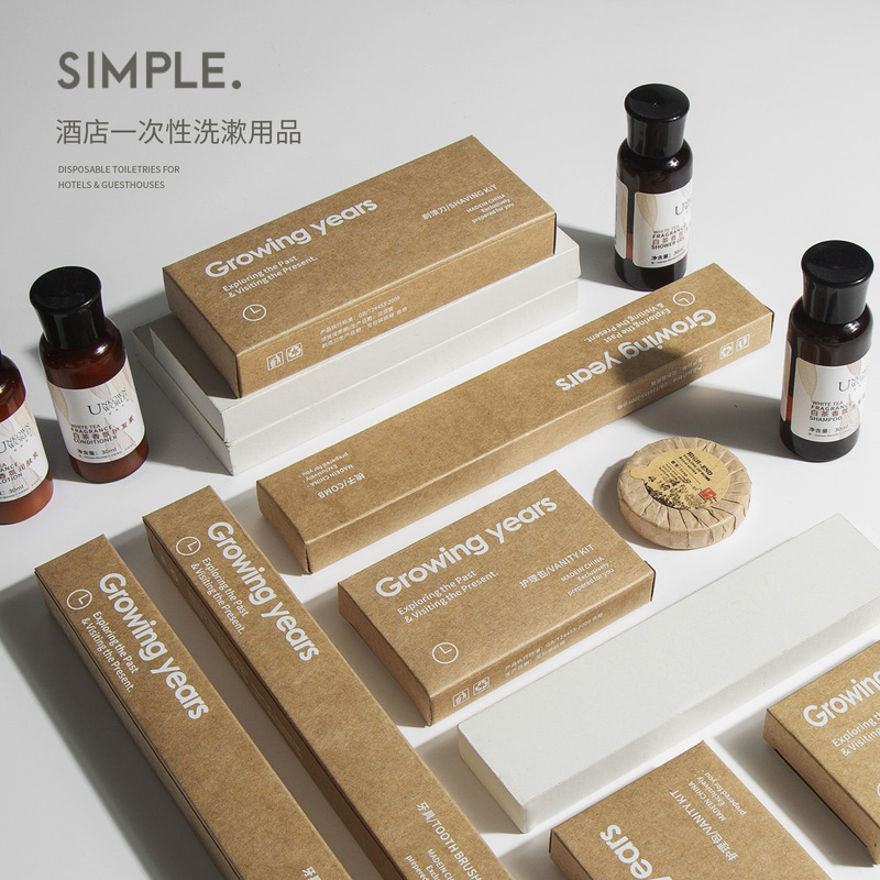 Five-Star Hotel Disposable Toothbrush with Toothpaste Special Dental Supplies Set B&B E-Sports Room Manufacturer Wholesale