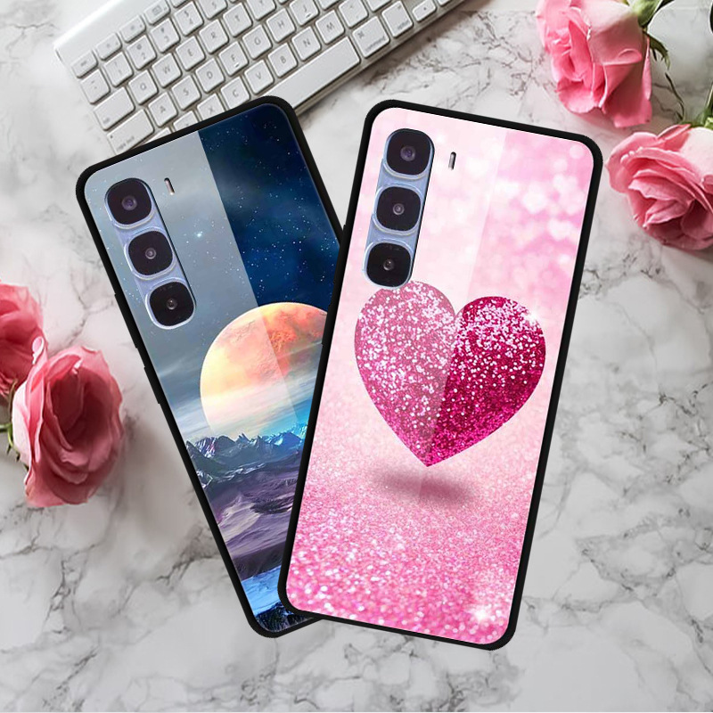 Suitable for Hot 60 Pro Phone Case, Tempered Glass, Starry Sky Personalized Painting, Factory Cross-Border Dropshipping, Wholesale Suitable for Hot 60 Pro Phone Case, Tempered Glass, Starry Sky Personalized Painting, Factory Cross-Border Dropshipping, Wholesale