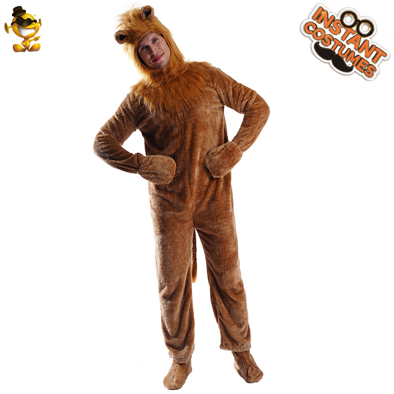 Productos de Halloween transfronterizos Mono De León de pelo largo para hombres disfraz de animales juegos de rol cos