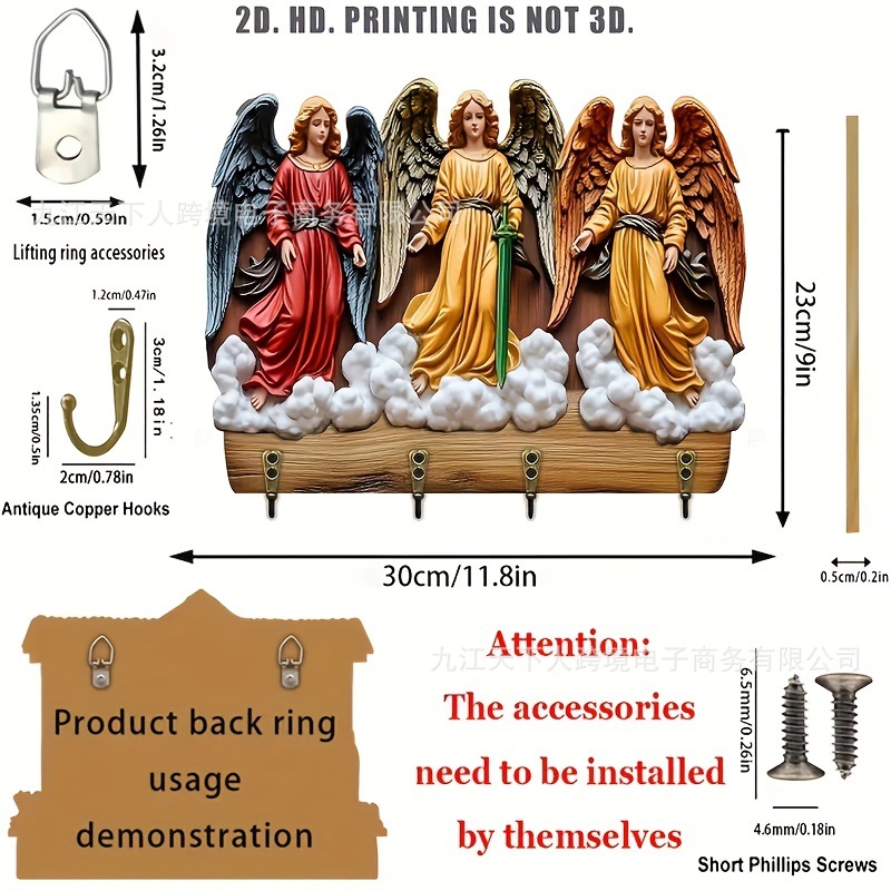 Ángel (30 × 23 cm)