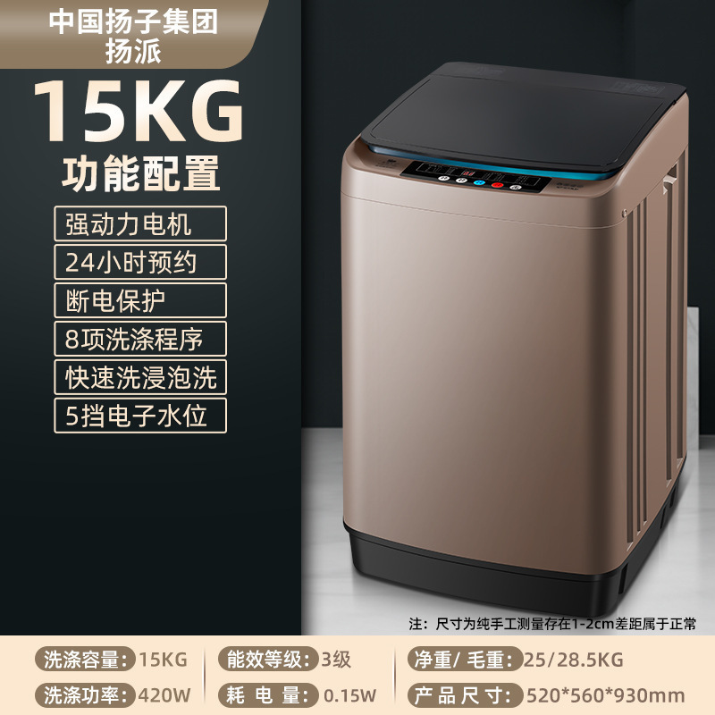 自動洗濯機 家庭用寮 賃貸住宅 ポーラーホイール 小型洗濯乾燥一体型 熱乾燥 静音|undefined