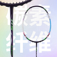 专业羽毛球拍5U超轻耐打手感舒适全碳素纤维羽毛球拍男女单支