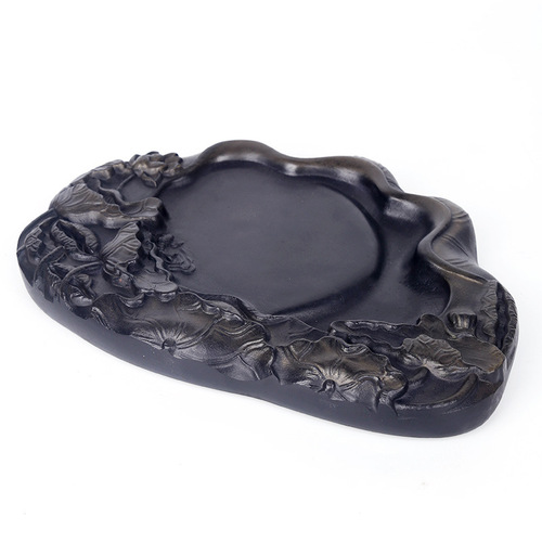 Shanxi Chengni Inkstone Threaded Inkstone She Inkstone Duan Inkstone Writing Brush Calligraphy and Painting Practice Student Inkstone Study Four Treasures Wholesale