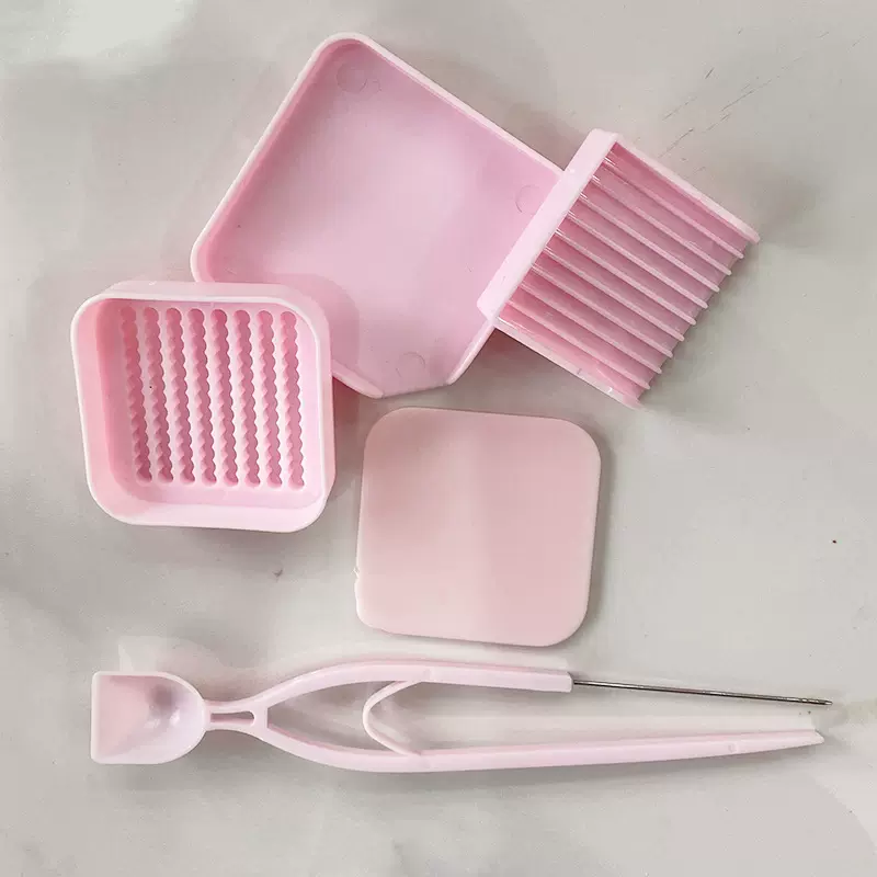 2.6mm专用拼豆工具豆铲豆盒豆笔豆针拼拼豆豆小豆辅助立豆板5件套