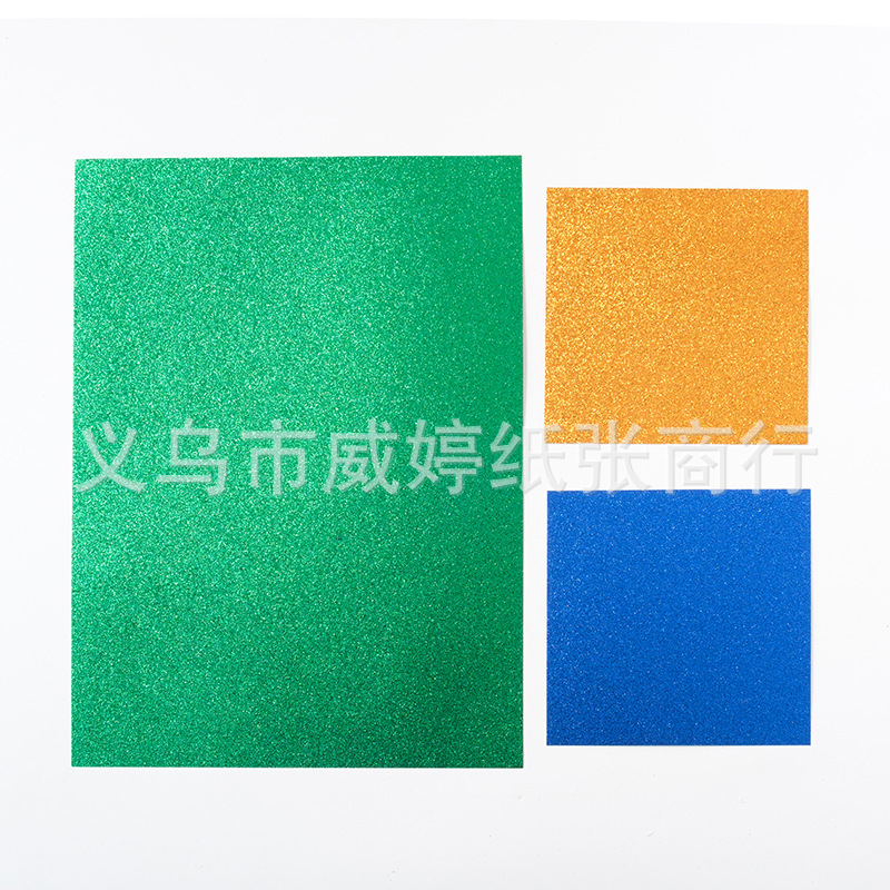 Papel brillante grueso de 300g, papel brillante dorado, cartulina brillante plateada, papel brillante para fiestas, en stock