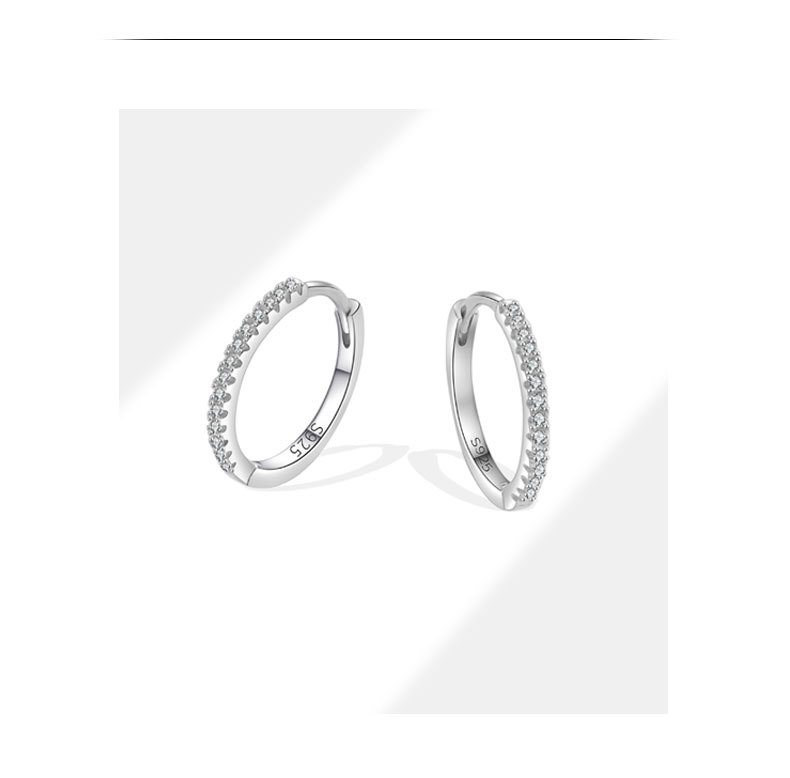 1 Pair Quantity 1 Pair 925 Sterling Silver 925 Sterling Silver Earrings Geometric Earrings