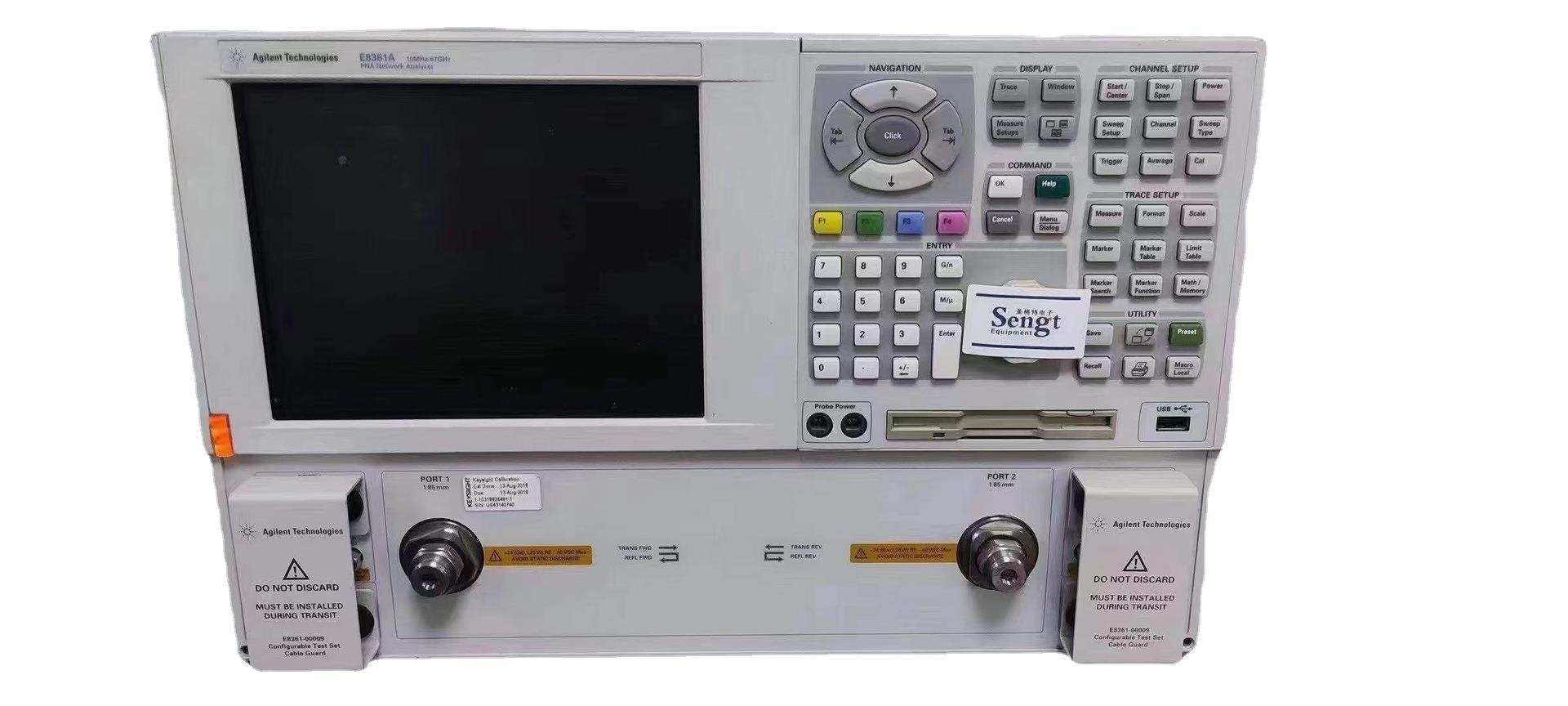 安捷伦 E8361A PNA 系列网络分析仪, 10 MHz 至70G销售