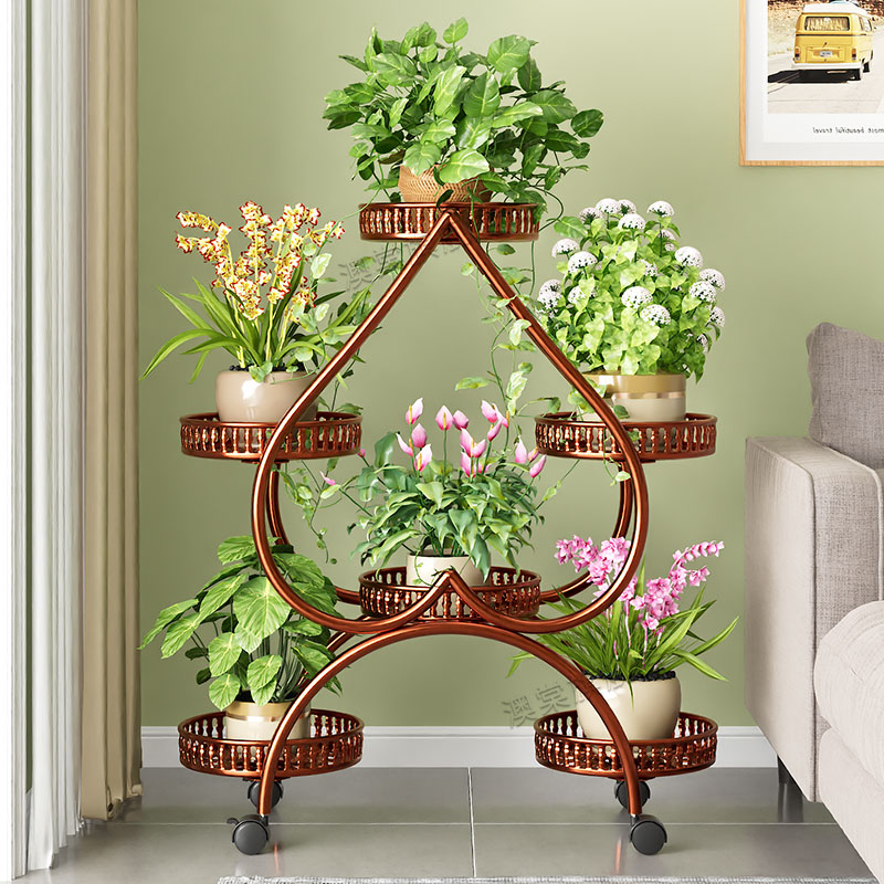 ∂♯♯♯♯♯ 레드 구리 색상 - 대담하고 두꺼운 6개 세면대 [무료 범용 바퀴] ∂♯♯♯♯♯