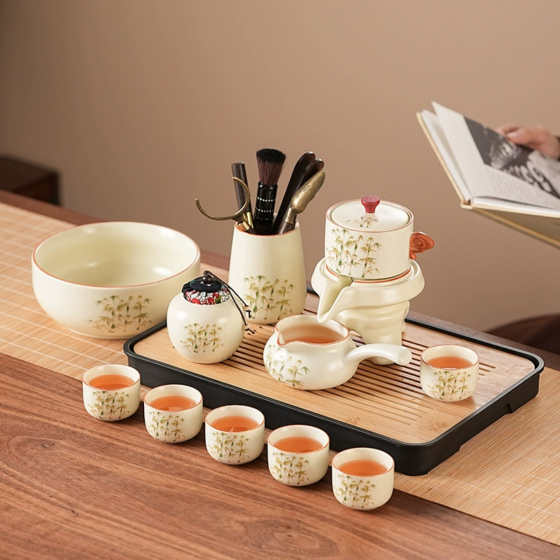 Tea set, handheld teapot, Chinese style, anti-scald