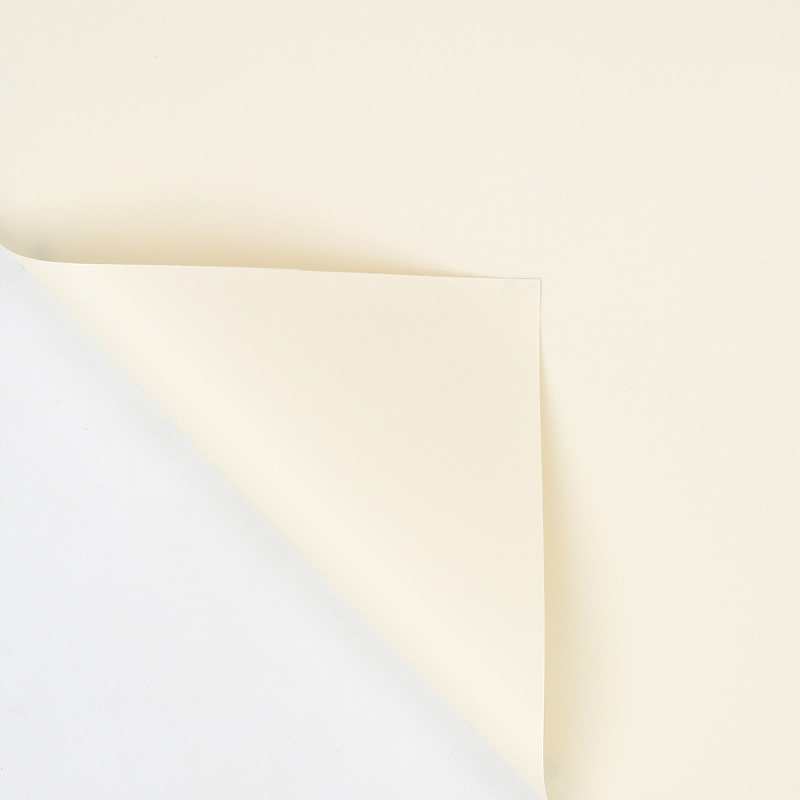 Papel de color sólido estilo coreano papel de regalo de flores macaron monocromo Ouya papel ramo de rosas papel de regalo de flores tienda de flores florales