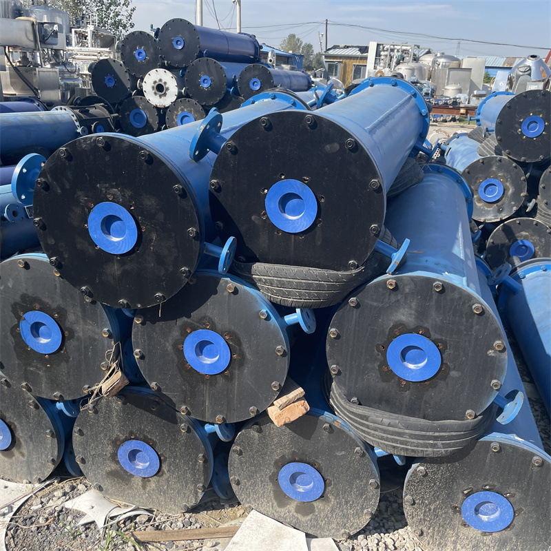 供应二手石墨冷凝器  化工真空冷却设备 二手工业冷凝器