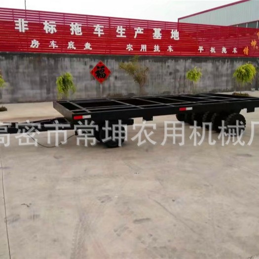 厂家供应  15吨设备拖车  雾炮牵引挂车