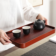 璽棠家庭用のシンプルな乾いた泡の皿の軽い簡単な茶器の皿の現代の貯水の皿の小さいお茶の皿の多機能の濾過の皿