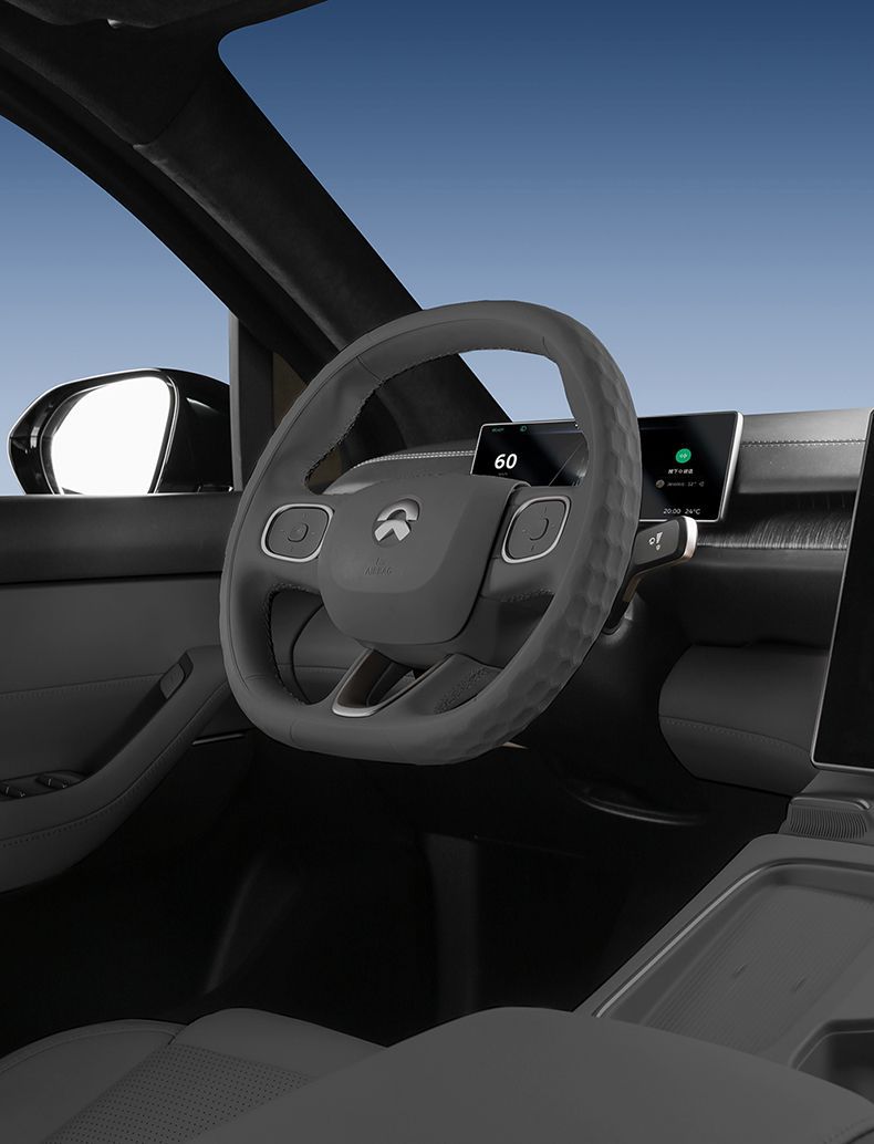 Suitable for Nio Es6/Et5T/Ec6/Es8/Ec7/Et7/Es7 Steering Wheel Cover Interior Modification Car Supplies